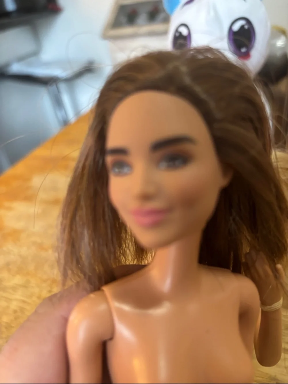Lot of 7 Fashion Dolls with Colorful Hair